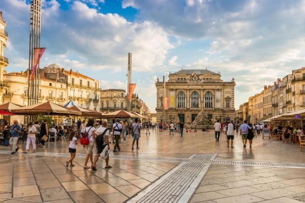 Centre Ville Montpellier - Appartement Au Coeur De L'Ecusson Dış mekan fotoğraf
